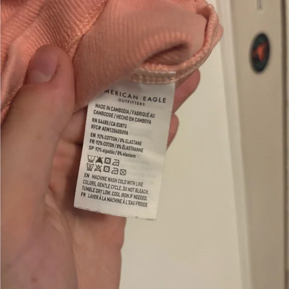 American Eagle Outfitters Pink Tank Top - Picture 4 of 4